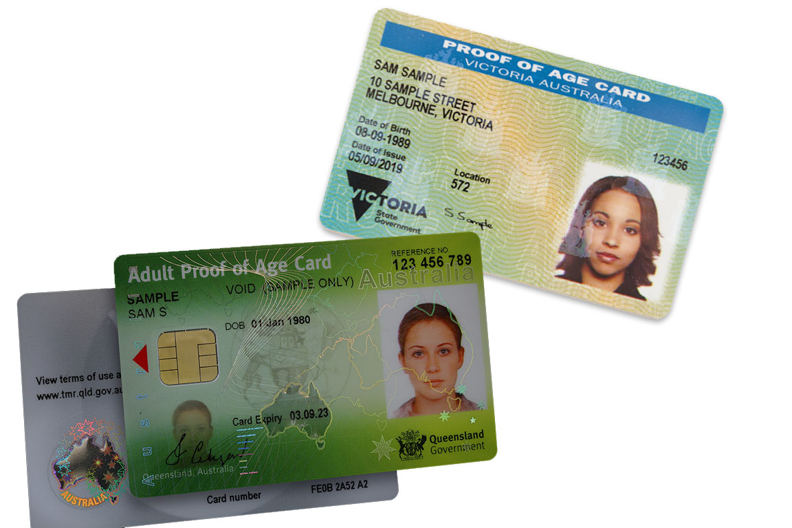 Fake Australia ID card